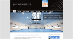 Desktop Screenshot of cistructures.com